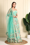 Anabia Muslin Lehenga Set Of 3