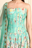 Anabia Muslin Lehenga Set Of 3