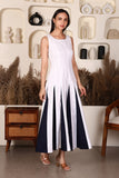 Rachel Stretch Cotton Midi Dress