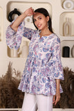 Sana Block Print Cotton Dress Set Of 2