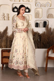 Ashiya Sequins Work Anarkali set of 3