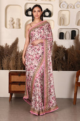 Ayra Printed Muslin Saree